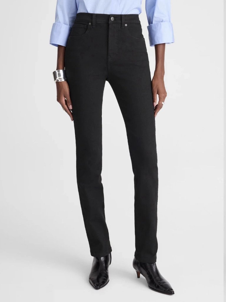 Madewell Black Pencil Jean Slim Leg 28t Nwt